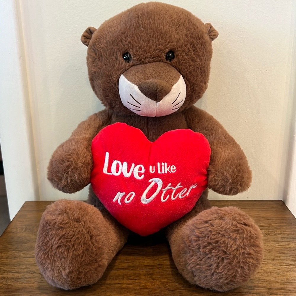 RUSS Love You Like No Otter Plush Toy